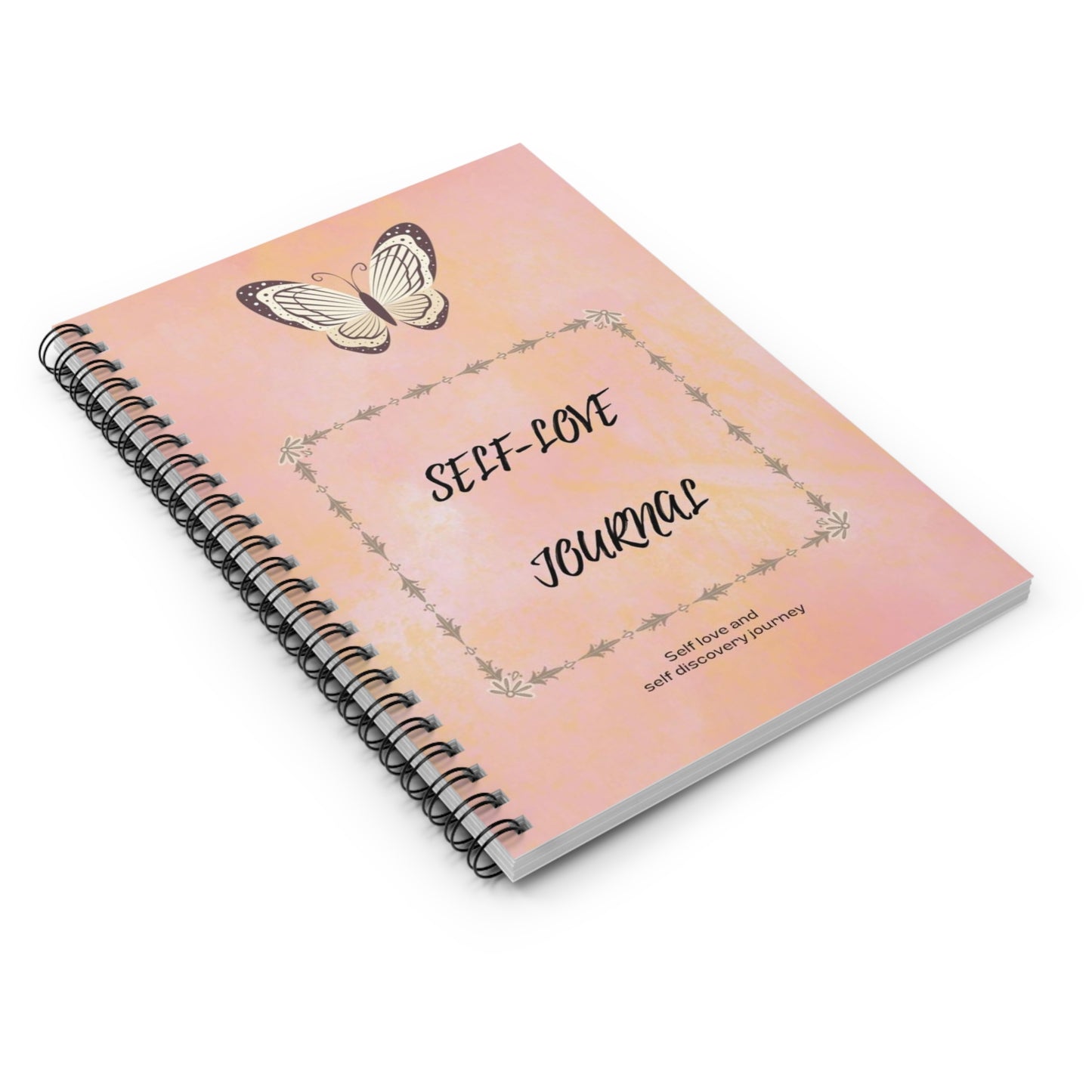 Self-love Spiral Notebook - Ruled Line