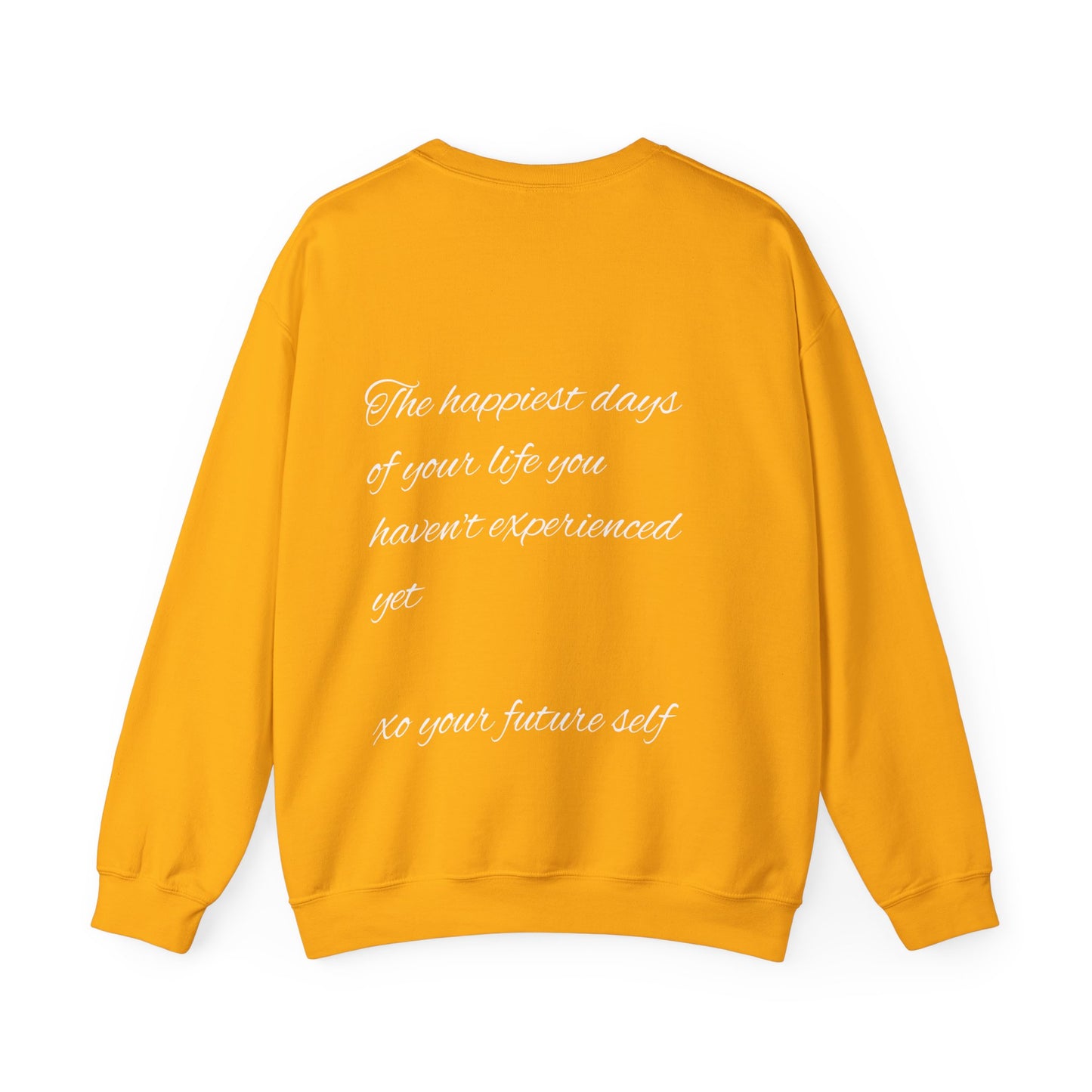 Unisex Sweatshirt with motivational logo.