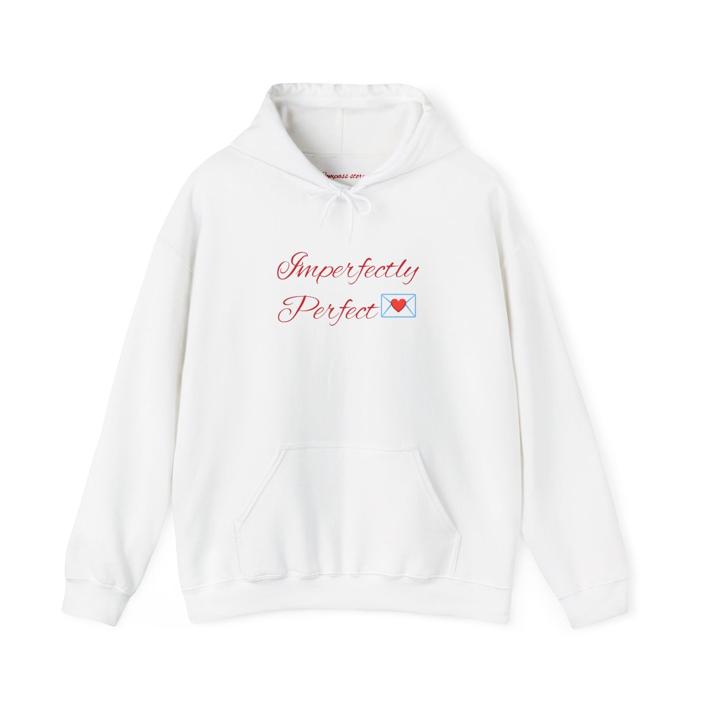 Sweatshirt with motivational logo at the back.