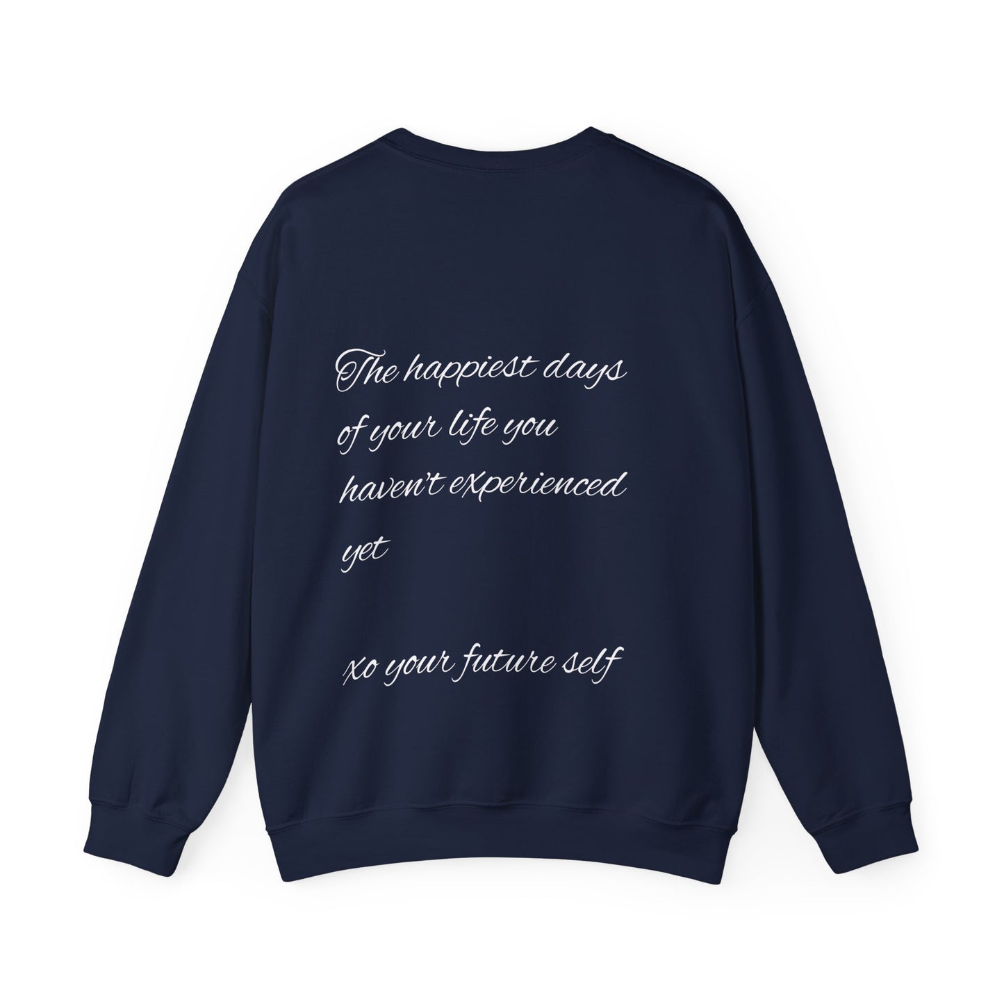 Unisex Sweatshirt with motivational logo.