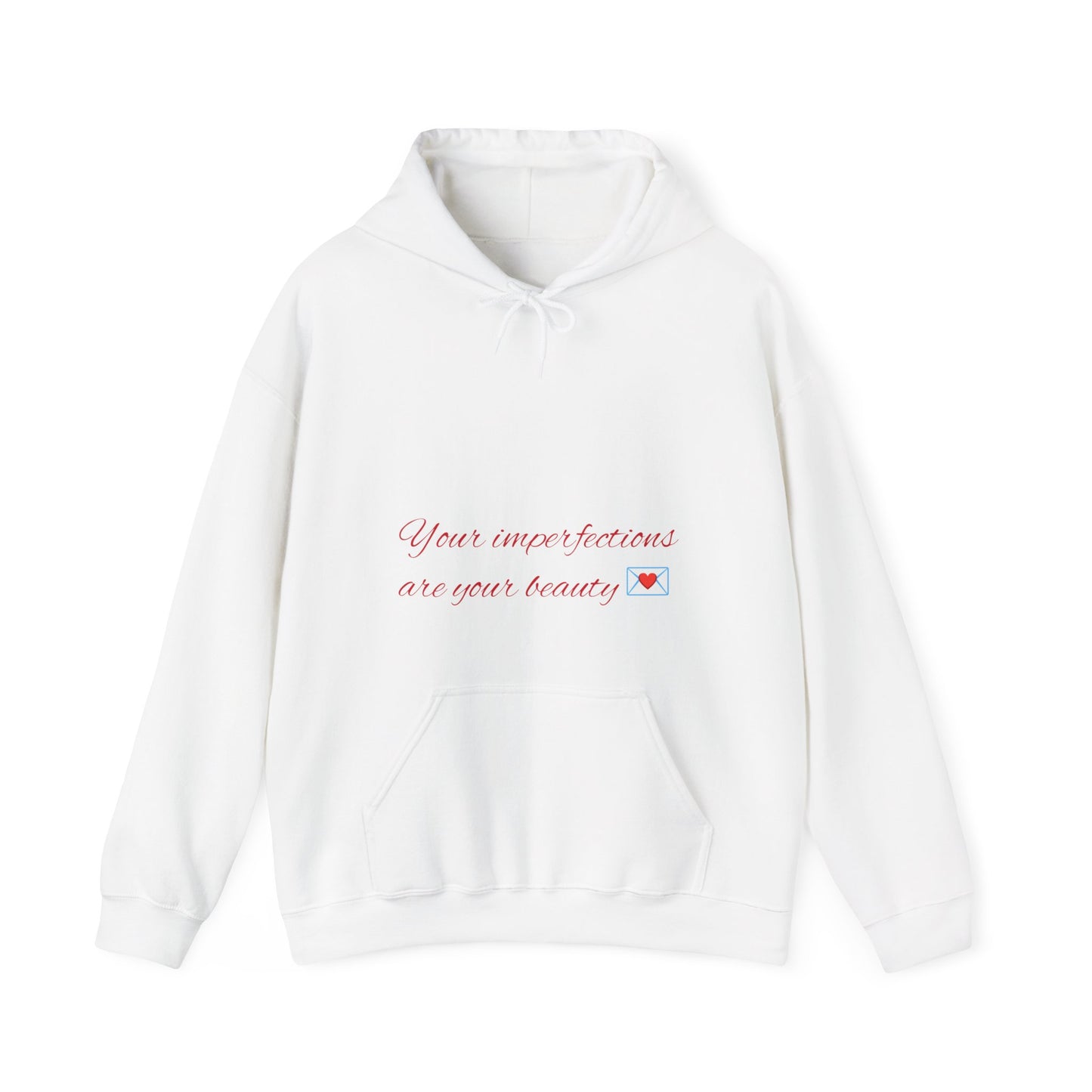 Unisex Hooded Sweatshirt with motivational logo and mental health message at the back.