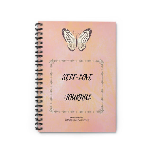 Self-love Spiral Notebook - Ruled Line